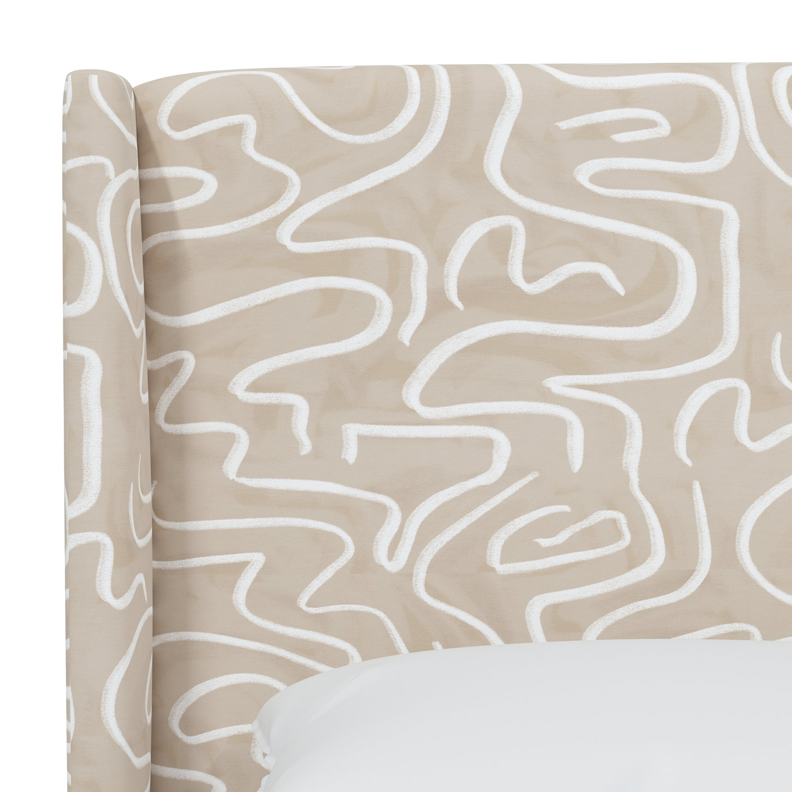 Laurel Wingback Bed, Twin