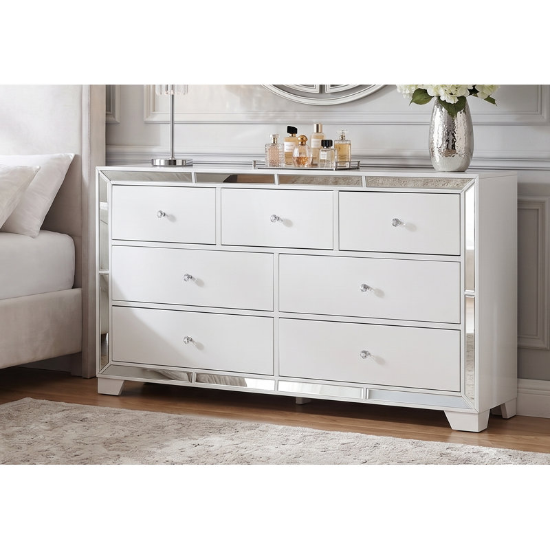 Fazeley 7 - Drawer Dresser, White