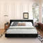 Base de lit grand, lit plateforme en chenille, noir-766024027-766024024