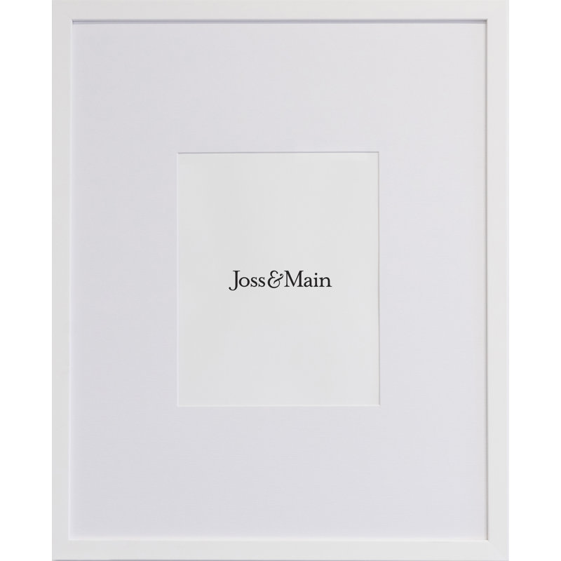 Cadre mural Naya Gallery, Blanc, 20 po x 20 po