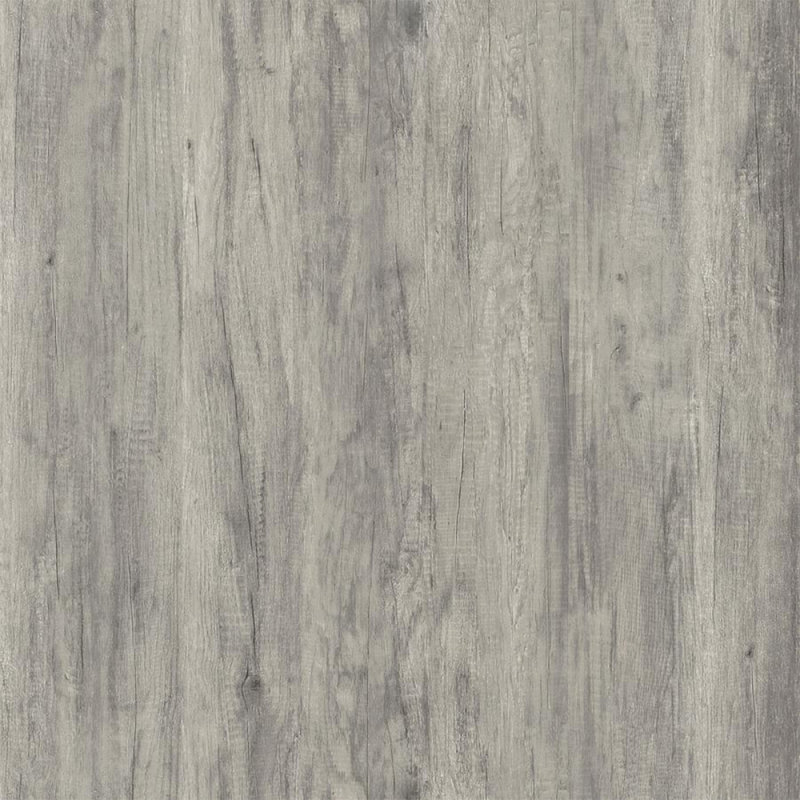 Bibliothèque géométrique à 10 tablettes au fini bois flottant gris, Gris
