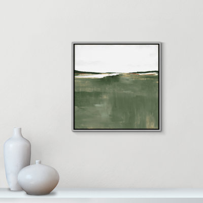 «Dauntsey Green Sea» par Dauntsey Z - reproduction encadrée sur toile