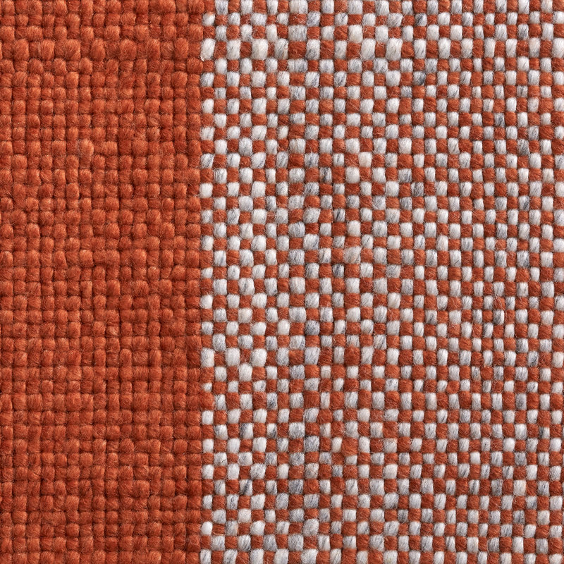 Headwind Striped Area Rug in Copper, Rectangle 8' x 10'