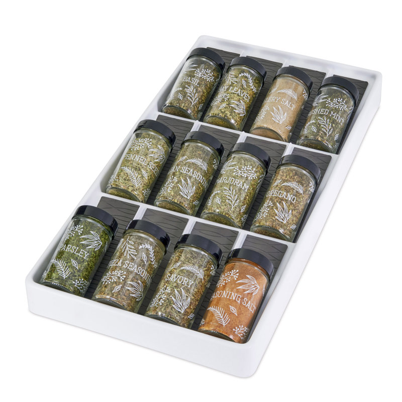 Copco Drawer Rack With 12 Prefilled Spice Jars
