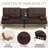 Abbigale 65.8'' Faux Leather Reclining Sleeper Sofa-326507205