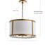 Luminaire suspendu tambour unique à 4 lumières Cassie-32866982