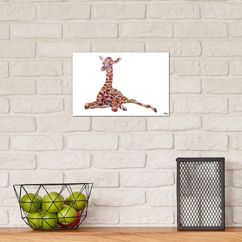 Clementine by Becksy - Wrapped Canvas Print, 66.04 cm H x 45.72 cm W x 3.175 cm D, No Frame