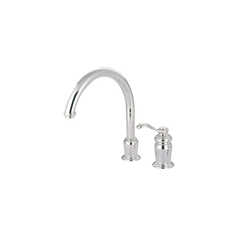 High Spout Widespread Cold Water Dispenser, Polished Chrome