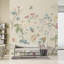 Bordure florale pelez et collez-100667630
