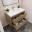 Ensemble de meuble-lavabo simple mural 36 po Wittig-1878334869