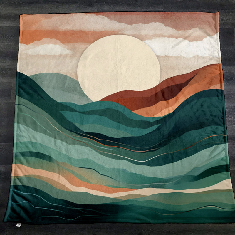 Throw Blanket, 51" W x 60" L