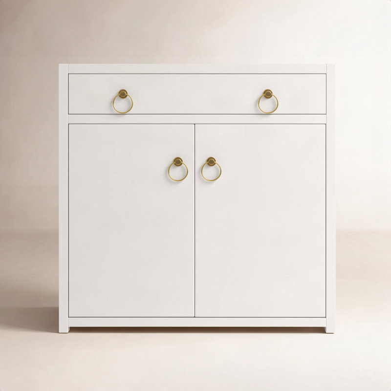 Lark 2 - Door Accent Cabinet, White