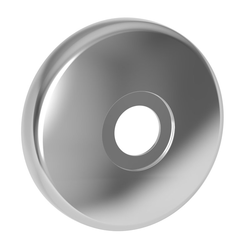 Hotelier Hotel Shelf Mounting Kit, Polished Chrome