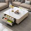 Table carrée légère et luxueuse-104505587