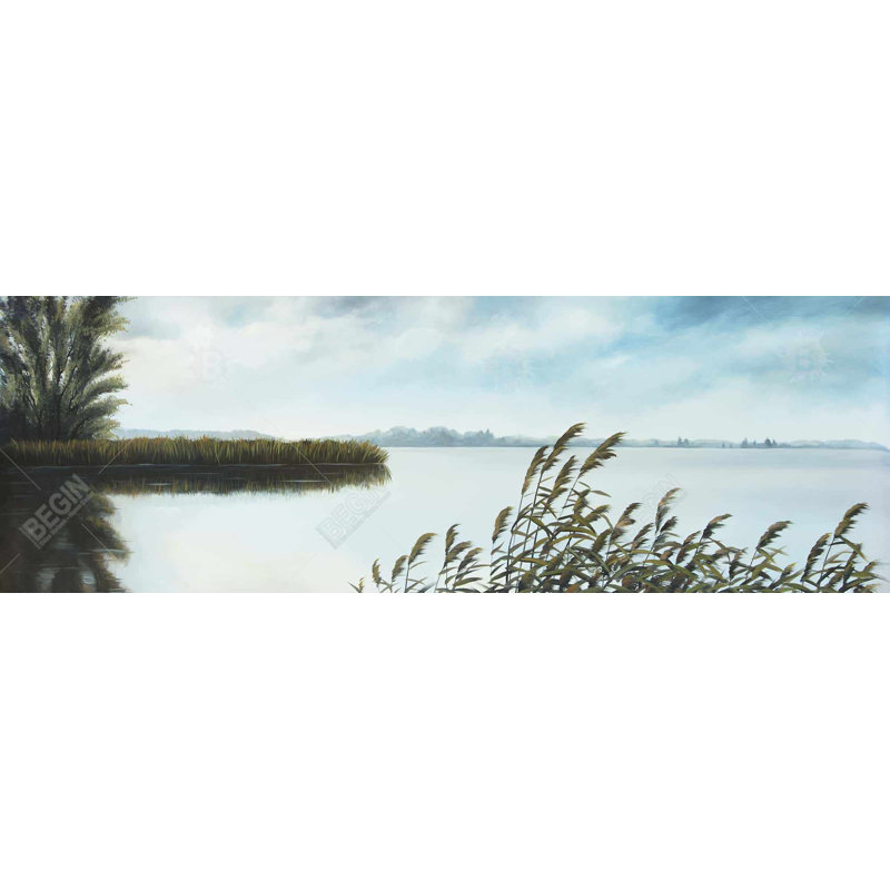 «Quiet Lake» sur toile