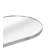 Wall-Mounted Oval Full-Length Mirror-1344007935
