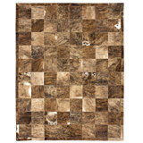Icarus Cowhide Geometric Area Rug