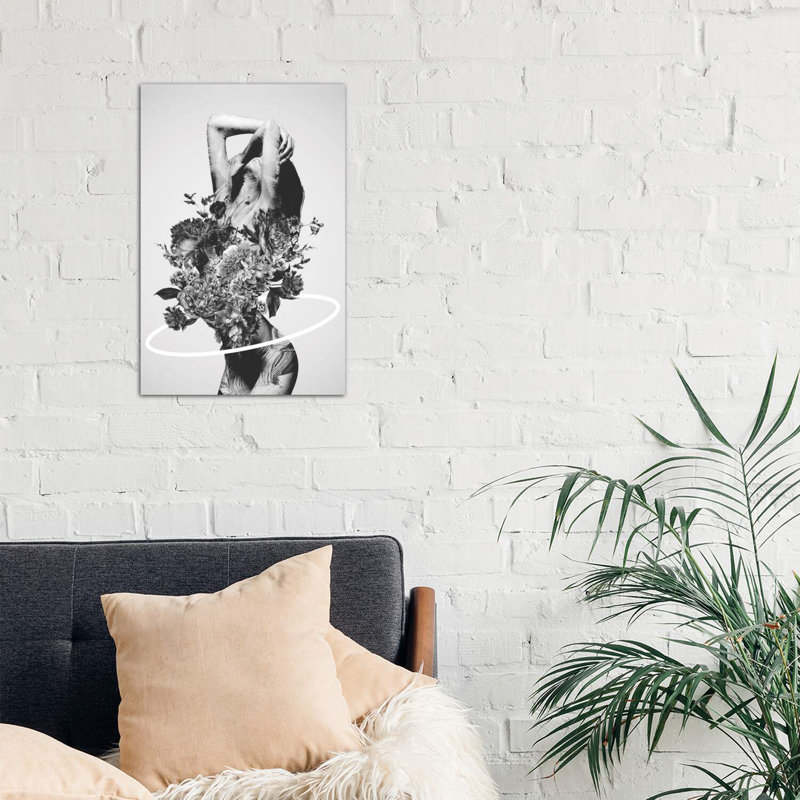 «Be Slowly» par Dieliel Taylor - reproduction, Toile tendue, H 40 po x l 60 po x 1,5 po