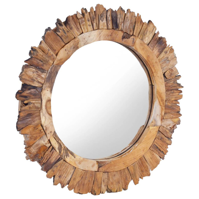 Java Wall Mirror, 60cm H x 60cm W