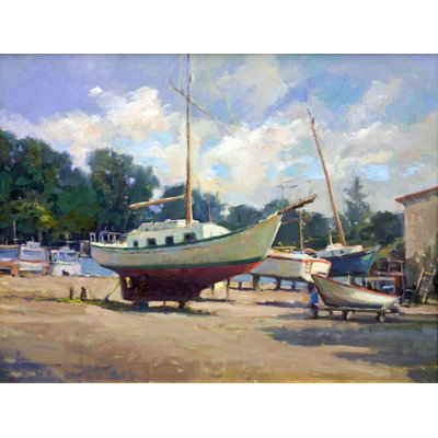 Dry Dock Print by John Beard