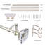 Tringle à rideaux simple réglable Afelix-779244449-779244459