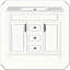 Meuble-lavabo moderne simple avec tiroirs à fermeture en douceur-2108269984