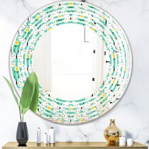 10 Small Magnetic Round Mirrors -- 1.5 Inches - That Bohemian Girl