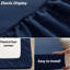 Super Soft Microfiber Fitted Sheet – 25cm Deep Pocket, Brushed Finish-119208575-119208576