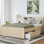 Dunagan Full Panel Platform Bed With 1 Side Storage