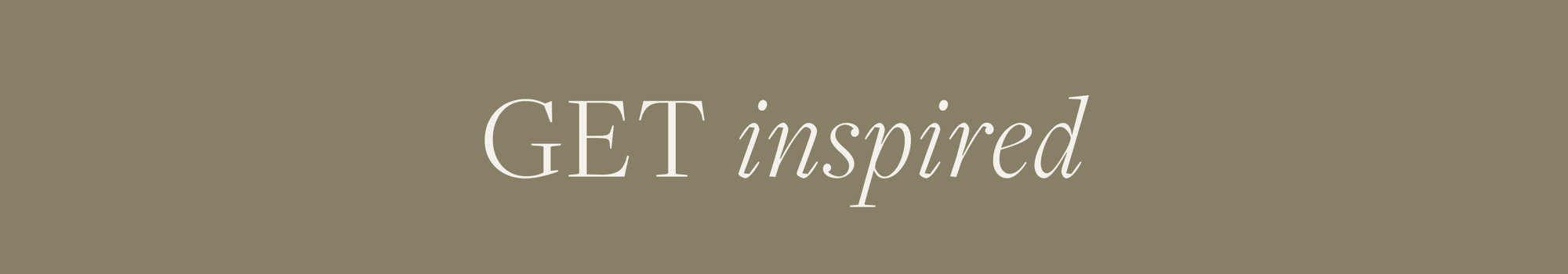 Get Inspired