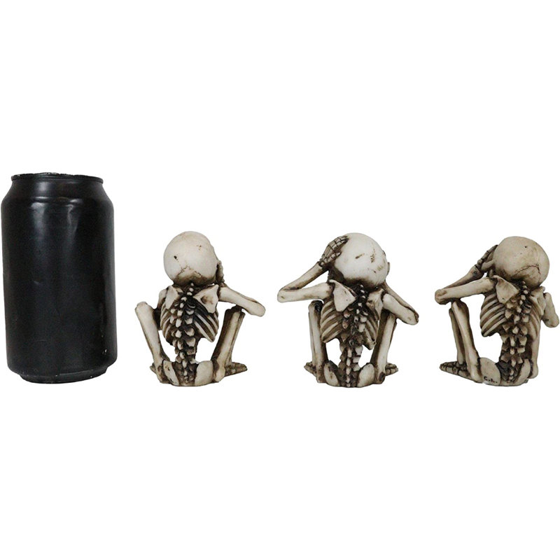 Figurine Idellar 3 pièces See Hear Speak No Evil