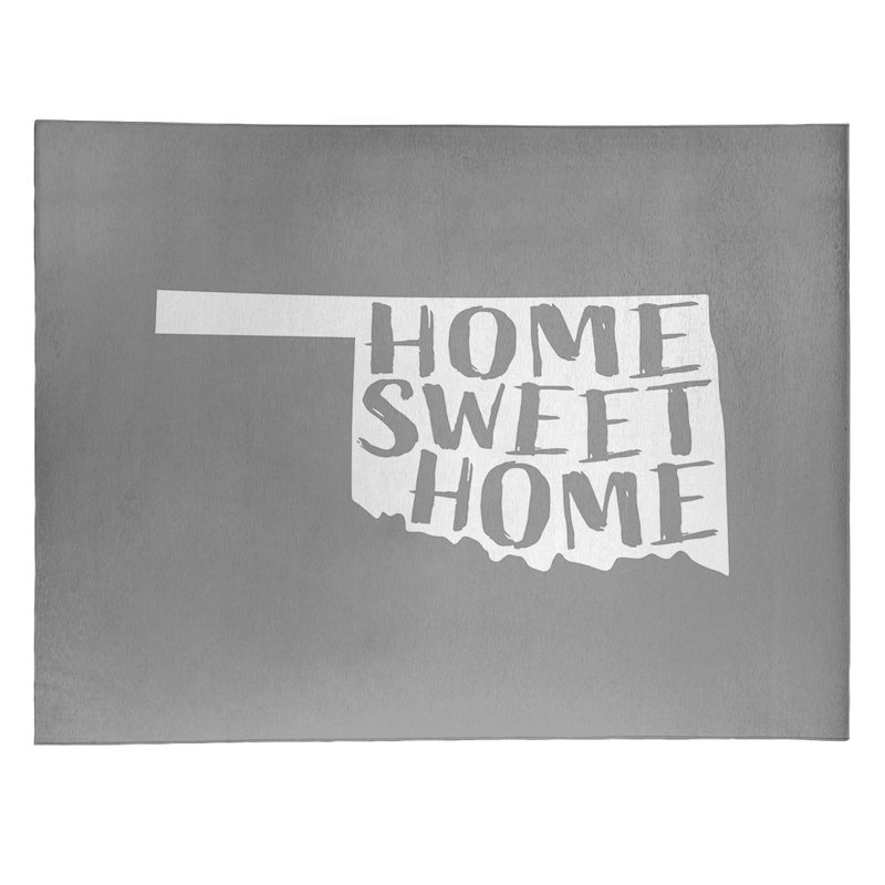 Tapis en poly-chenille oklahoma à la maison, Rectangle 8 pi x 10 pi