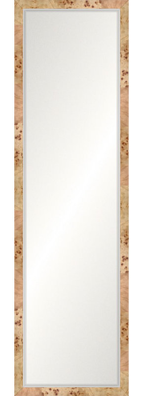 Miroir pleine longueur blond, Rectangle 62.5" x 18.5", Beveled