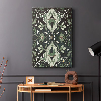 Impression abstraite rétro Cxxv - galerie enveloppée de cavas