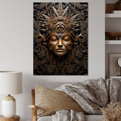 " Ancient Aztec Mask "