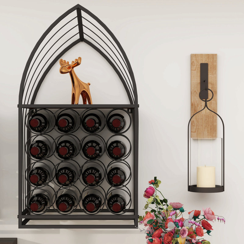 Armoire à vin en forme de voilier, présentoir 2 pièces, armoire à vin autoportante avec rangement pour bouteilles, bar à spiritueux et à vin, cuisine, salle à manger