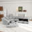 Osvaldas 122'' 11 - Piece Upholstered Sectional With Storage-1848991440
