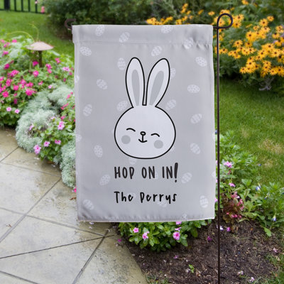 Double Sided 17.25'' H x 12.5'' W Polyester Easter Garden Flag