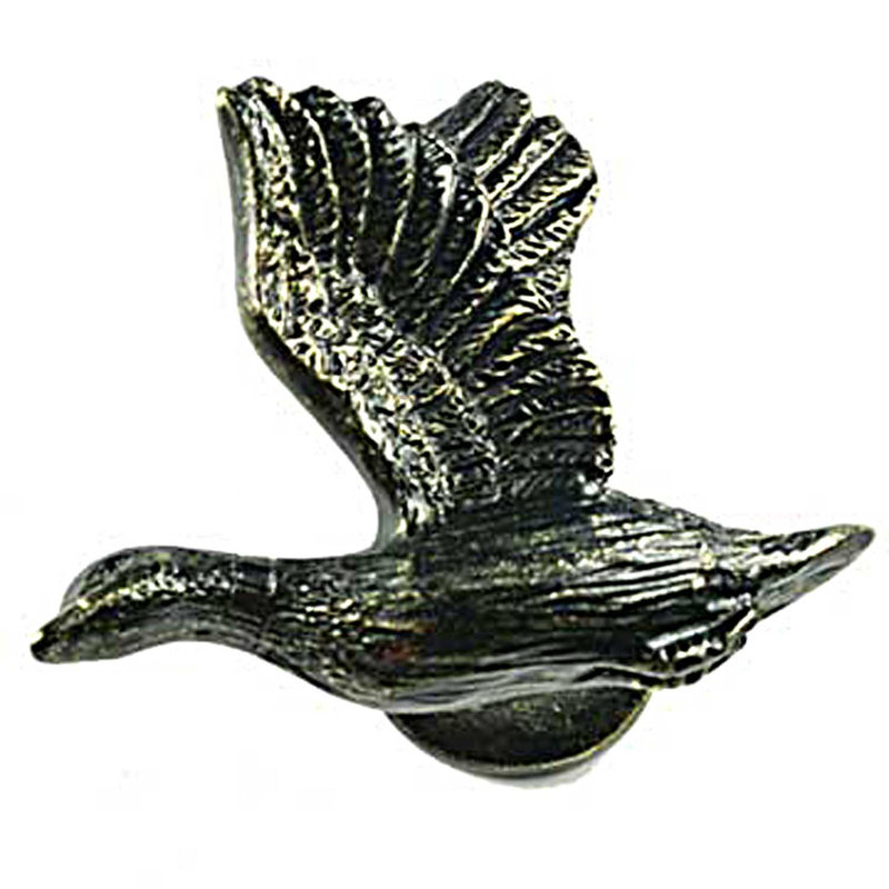 Poignée fantaisie surdimensionnée Wilderness, Bronze noir