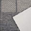 Non Slip Rug Flat Weave Check Kitchen Living Room Carpet-431211899-431211894