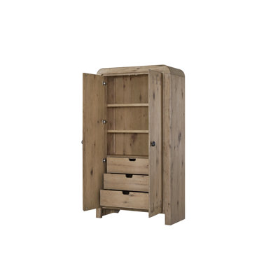 Armoire en chêne noueux anglais