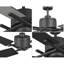 Ventilateur de plafond standard Bedwin à 4 pales de 56 pouces-651286655