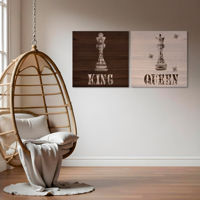 « son très grand », ensemble de 2 reproductions d’art sur toiles tendues, H 12 po x l 24 po x P 1,5 po