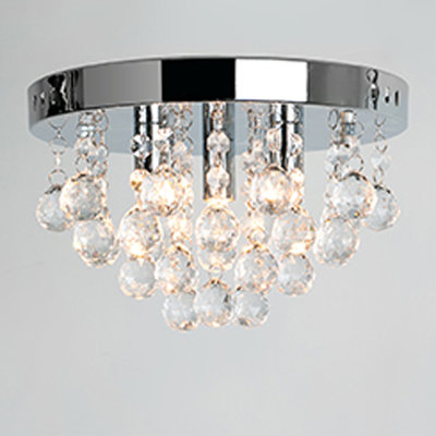 Guzman 3-Light 25cm Flush Mount