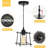 1 - Light Satin Black Single Pendant