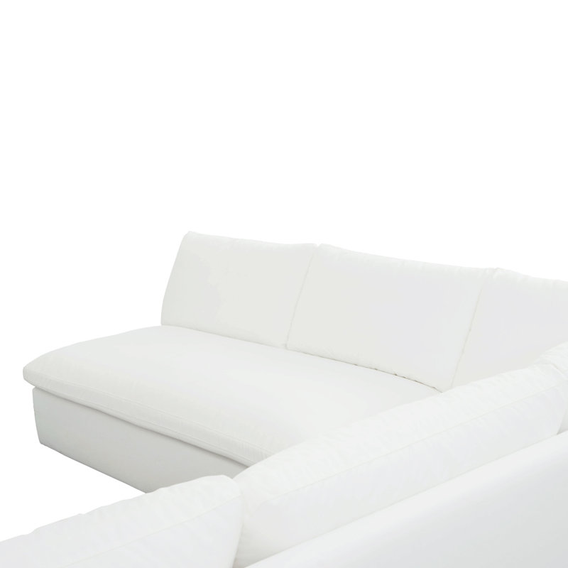 Ensemble de 3 pièces d'extérieur modulaires Wilkie, Blanc