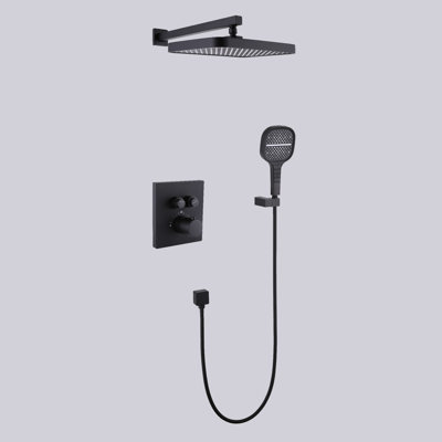 Système de douche complet avec valve brute