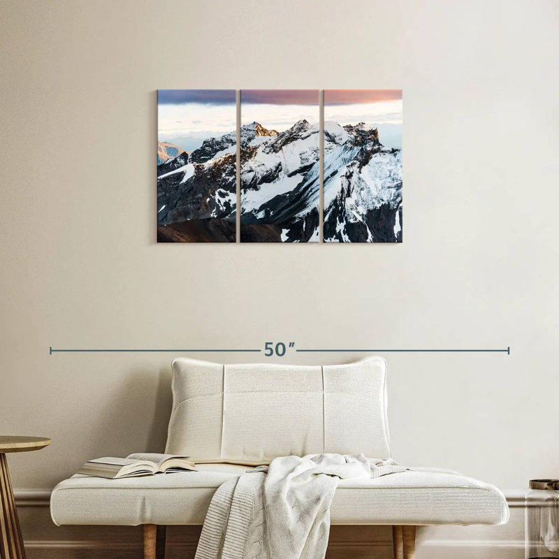 Alvord Snowy Mountain Peaks, H 20 po x l 33 po
