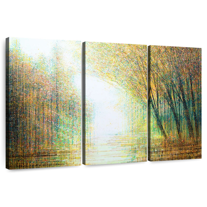 Avery Ethereal Autumn Woodland, H 48 po x l 74 po
