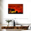 Paysage de coucher de soleil africain Alvord-107710636